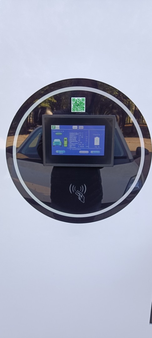 Быстрая DC зарядная станция ParkCharge 5 60кВт GBT+ССS2 Display Pch 5 120 