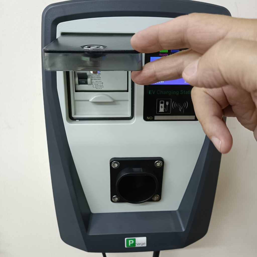 Настенная AC зарядная станция для паркинга ParkCharge 4 , регулировка мощности 3-22кВт Pch4_4