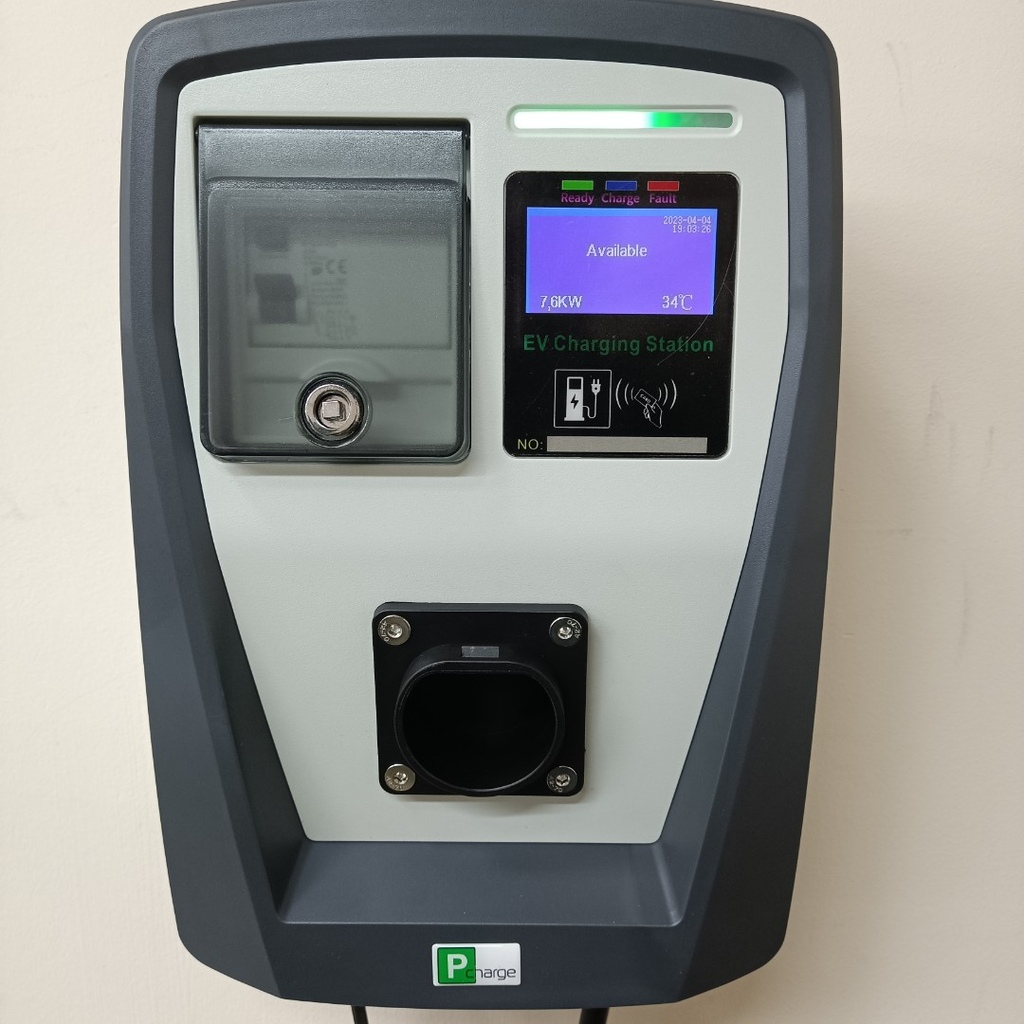 Настенная AC зарядная станция для паркинга ParkCharge 4 , регулировка мощности 3-22кВт Pch4_6